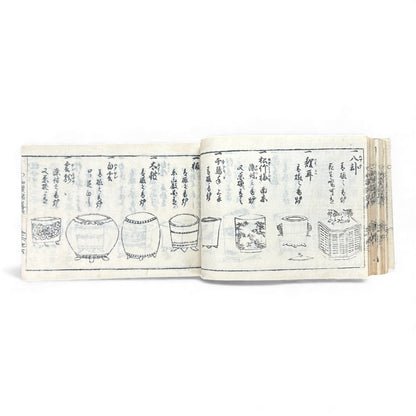 Edo-Period Illustrated Ceramics & Antiquities Manual – 古今知見録 (Kokon Chikenroku) – Woodblock-Printed Japanese Reference Book - B130