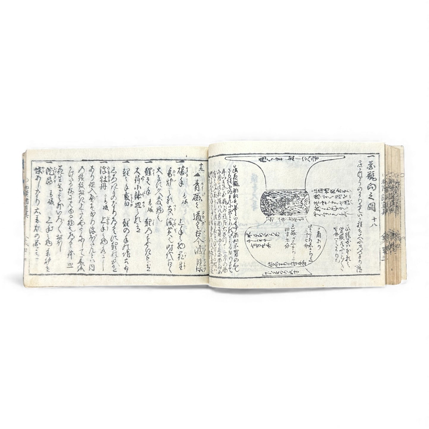 Edo-Period Illustrated Ceramics & Antiquities Manual – 古今知見録 (Kokon Chikenroku) – Woodblock-Printed Japanese Reference Book - B130