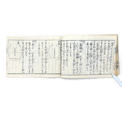 Edo-Period Illustrated Tea Jar & Ceramics Manual – 万宝全書 (Manpō Zensho) – Woodblock-Printed Japanese Antique Book- B131