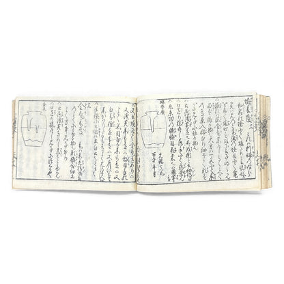 Edo-Period Tea Jar Identification Manual – 万宝全書 上巻  – Illustrated Woodblock-Printed Japanese Antique Book- B132