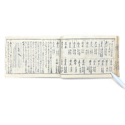 Edo-Period Japanese Sword Manual – 万宝全書 (Manpō Zensho) 刀剣図説 – Illustrated Nihontō Reference Book - B133
