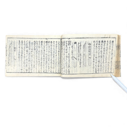 Edo-Period Japanese Sword Manual – 万宝全書 (Manpō Zensho) 刀剣図説 – Illustrated Nihontō Reference Book - B133