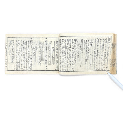 Edo-Period Japanese Sword Manual – 万宝全書 (Manpō Zensho) 刀剣図説 – Illustrated Nihontō Reference Book - B133