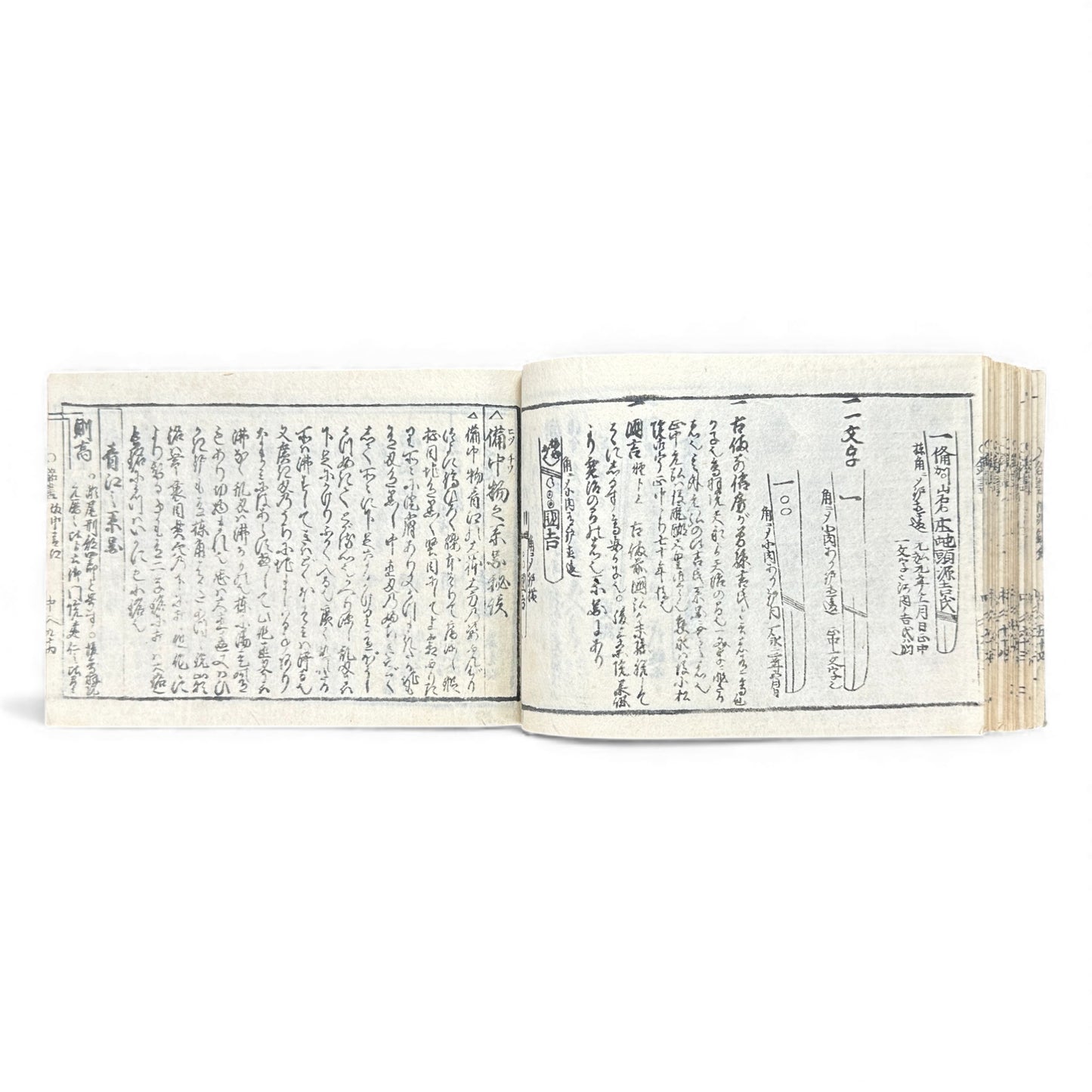 Edo-Period Japanese Sword Manual – 万宝全書 (Manpō Zensho) 刀剣図説 – Illustrated Nihontō Reference Book - B133