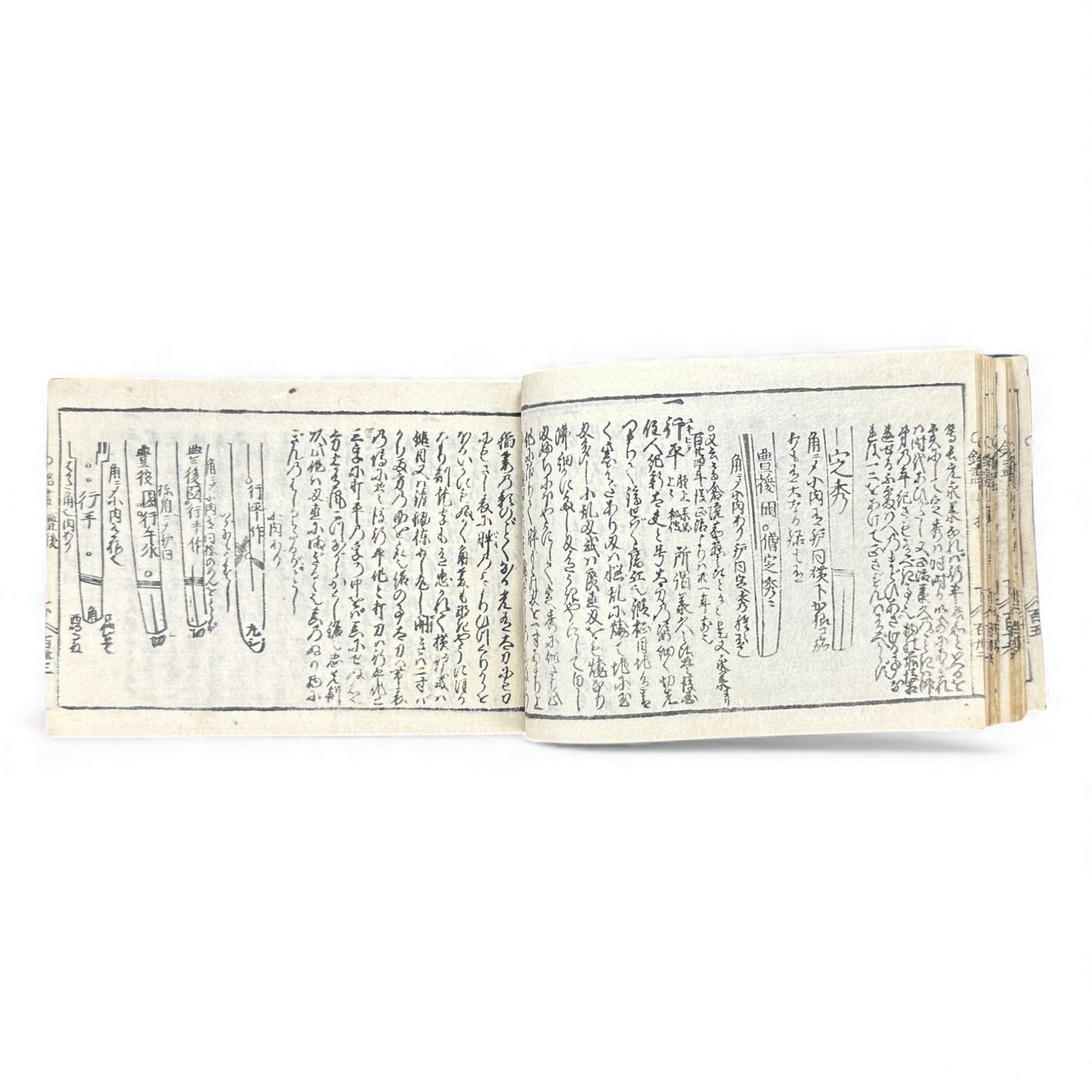 Edo-Period Japanese Swordsmith Manual – 万宝全書 (Manpō Zensho) 刀工鑑定篇 – Woodblock-Printed Nihontō Reference Book - B134