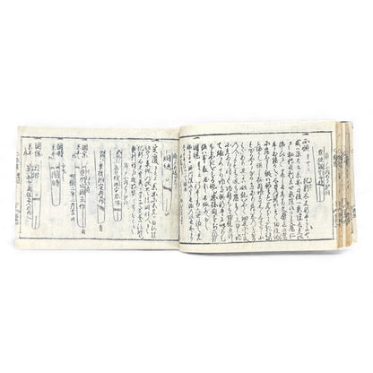 Edo-Period Japanese Swordsmith Manual – 万宝全書 (Manpō Zensho) 刀工鑑定篇 – Woodblock-Printed Nihontō Reference Book - B134