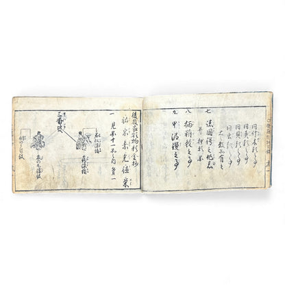 Edo Period Japanese Woodblock Book – Metalwork & Crest Designs (Kamon) – Decorative Arts Encyclopedia – Rare Antique - B135