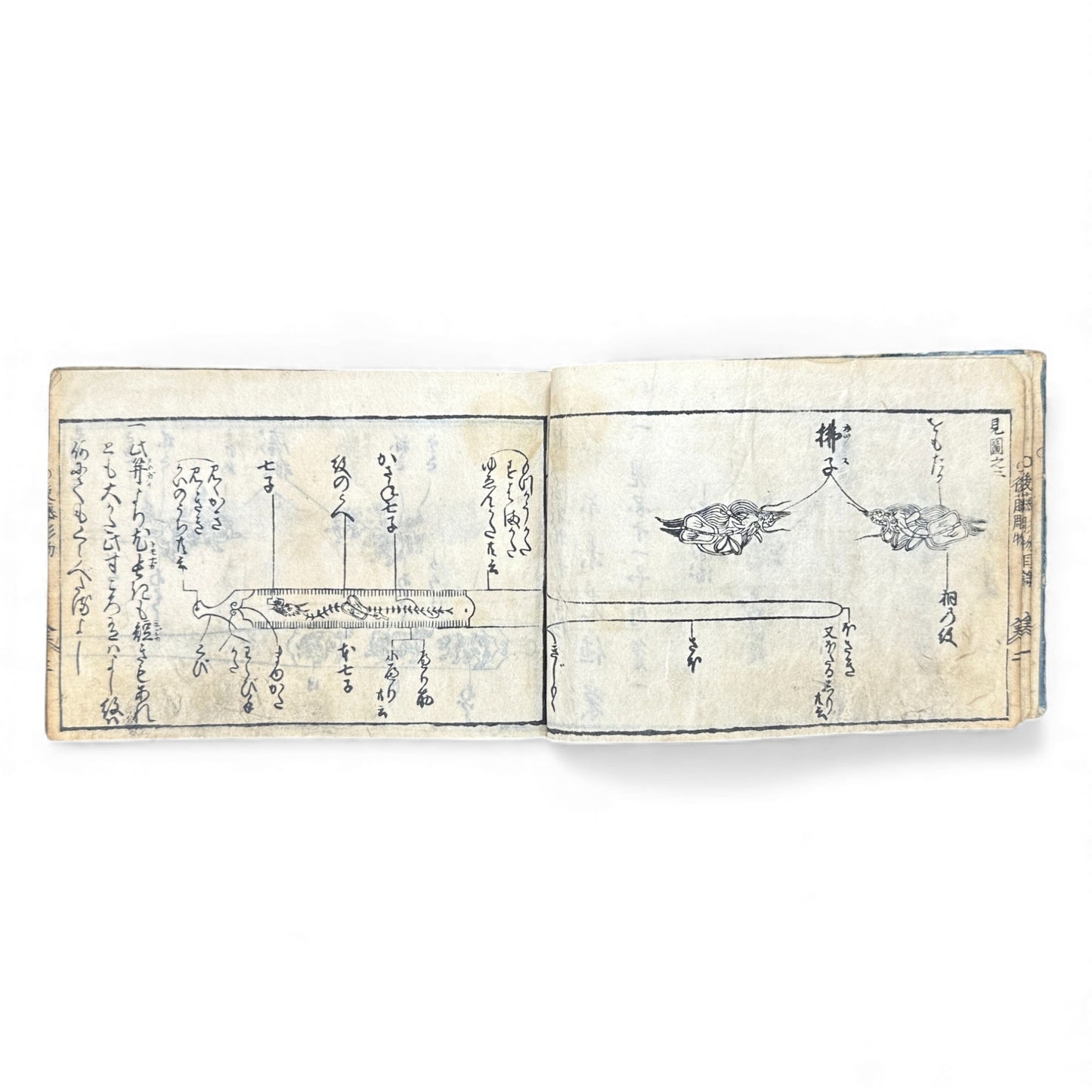 Edo Period Japanese Woodblock Book – Metalwork & Crest Designs (Kamon) – Decorative Arts Encyclopedia – Rare Antique - B135