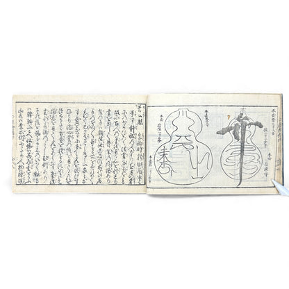 Edo-Period Manpō Zensho 印譜 — Japanese Seal & Signature Manual (c.1840–1860) | Original Woodblock-Printed Inpu Book - B139