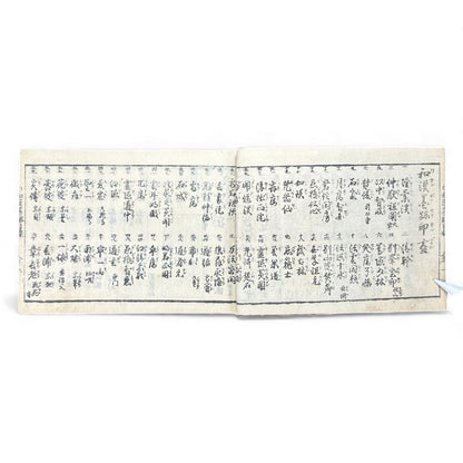 Edo–Meiji Japanese Seal Manual 印譜 — Woodblock-Printed Hanko & Tensho Reference Book (Antique) - B140