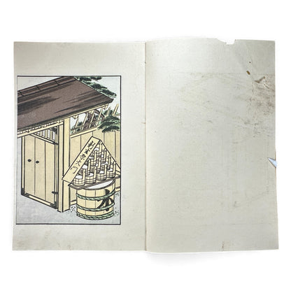 Taishō 1916 Woodblock Print Book – Seirō Bijin Awase Kagami (青楼美人合姿鏡) – Bijin-ga Japanese Art Book -B142