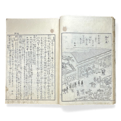 Edo–Meiji Woodblock Book – Ise Sangū Meisho Zue (伊勢参宮名所図会) – Illustrated Famous Places of the Ise Pilgrimage – Volume 2 - B145