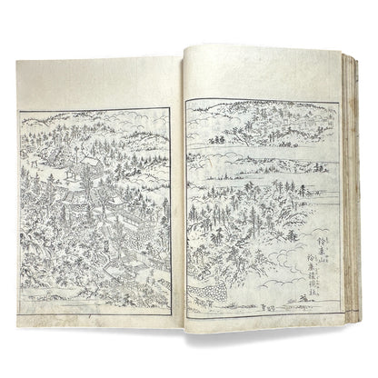 Edo–Meiji Woodblock Book – Ise Sangū Meisho Zue (伊勢参宮名所図会) – Illustrated Famous Places of the Ise Pilgrimage – Volume 2 - B145