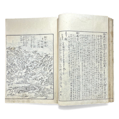 Edo–Meiji Woodblock Book – Ise Sangū Meisho Zue (伊勢参宮名所図会) – Illustrated Famous Places of the Ise Pilgrimage – Volume 2 - B145