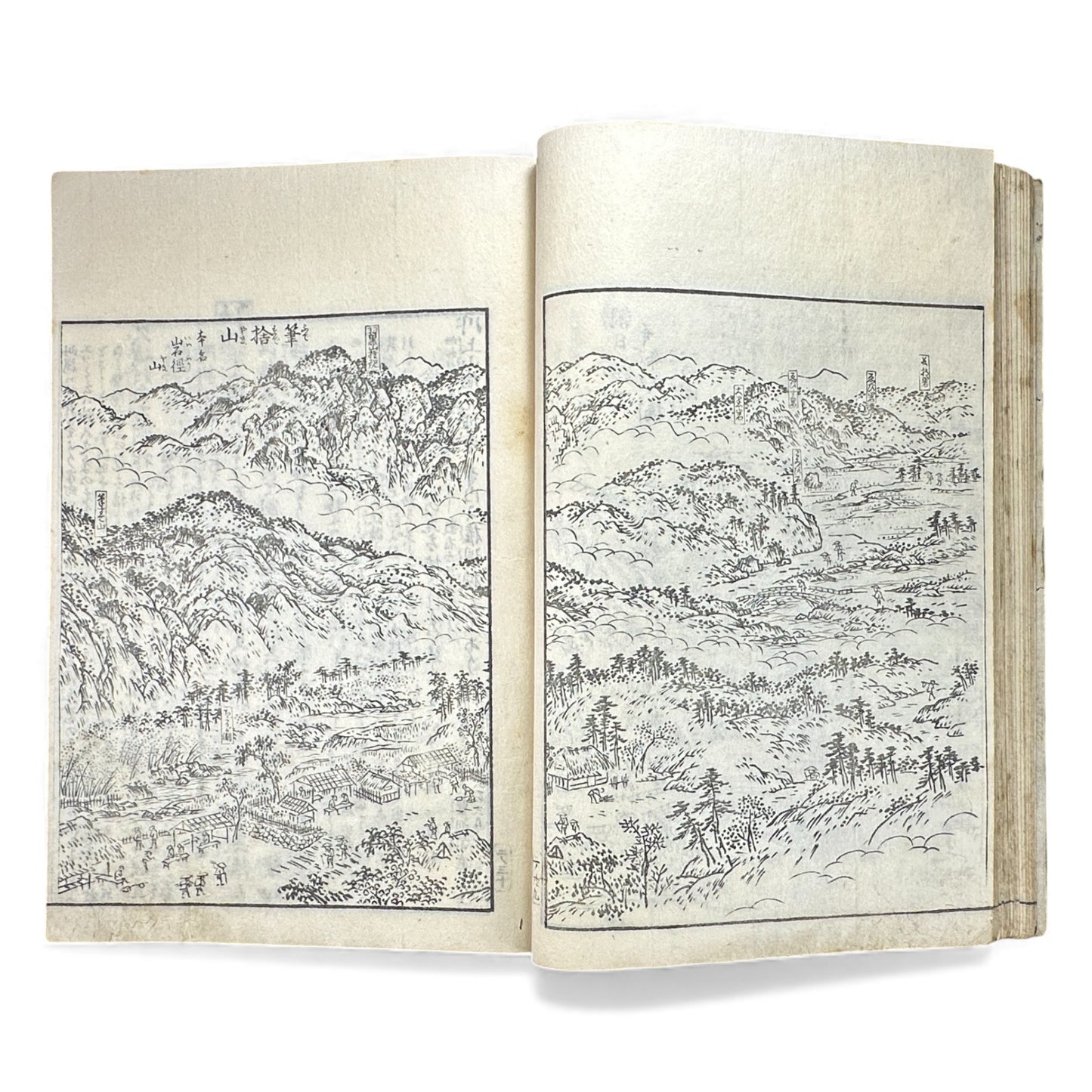 Edo–Meiji Woodblock Book – Ise Sangū Meisho Zue (伊勢参宮名所図会) – Illustrated Famous Places of the Ise Pilgrimage – Volume 2 - B145