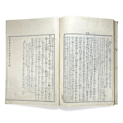 Edo–Meiji Woodblock Book – Ise Sangū Meisho Zue (伊勢参宮名所図会) – Illustrated Famous Places of the Ise Pilgrimage – Volume 3 -B146