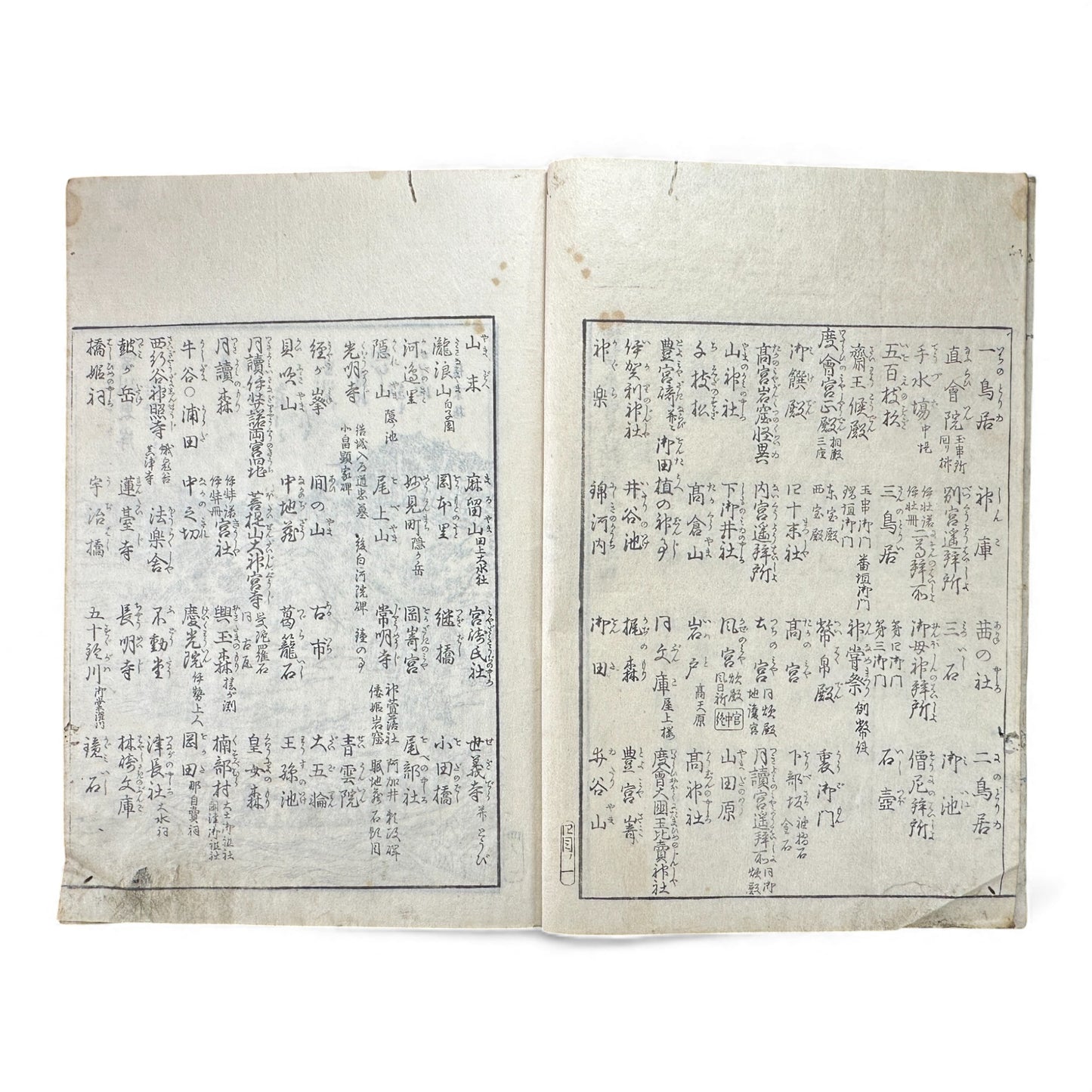 Edo–Meiji Woodblock Book – Ise Sangū Meisho Zue (伊勢参宮名所図会) – Illustrated Famous Places of the Ise Pilgrimage – Volume 4 - B147