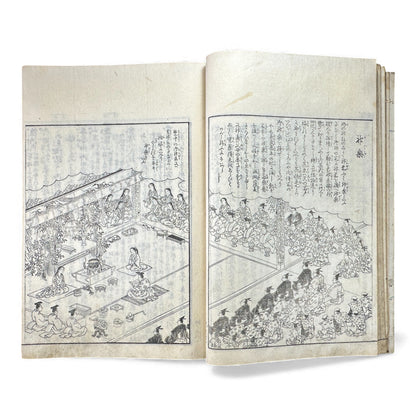 Edo–Meiji Woodblock Book – Ise Sangū Meisho Zue (伊勢参宮名所図会) – Illustrated Famous Places of the Ise Pilgrimage – Volume 4 - B147