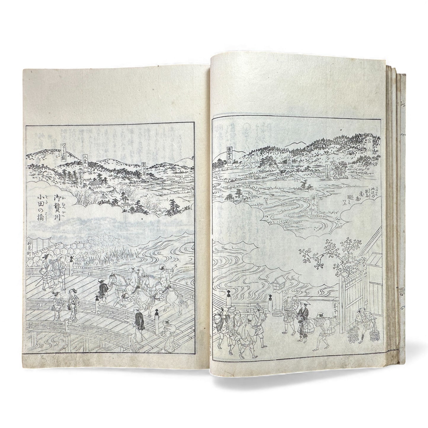 Edo–Meiji Woodblock Book – Ise Sangū Meisho Zue (伊勢参宮名所図会) – Illustrated Famous Places of the Ise Pilgrimage – Volume 4 - B147
