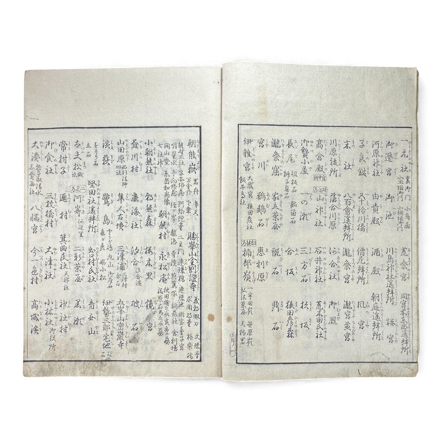Edo–Meiji Woodblock Book – Ise Sangū Meisho Zue (伊勢参宮名所図会) – Illustrated Ise Pilgrimage Guide – Volume 5 Part 1 - B148