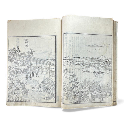 Edo–Meiji Woodblock Book – Ise Sangū Meisho Zue (伊勢参宮名所図会) – Illustrated Ise Pilgrimage Guide – Volume 5 Part 1 - B148
