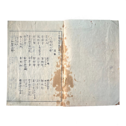 Nijūshihai Junpai Zue – Volume 2 Meiji Woodblock Book – 二十四輩順拝図会 巻二 越前加賀 – Illustrated Buddhist Pilgrimage Guide (c.19th Century) - B158