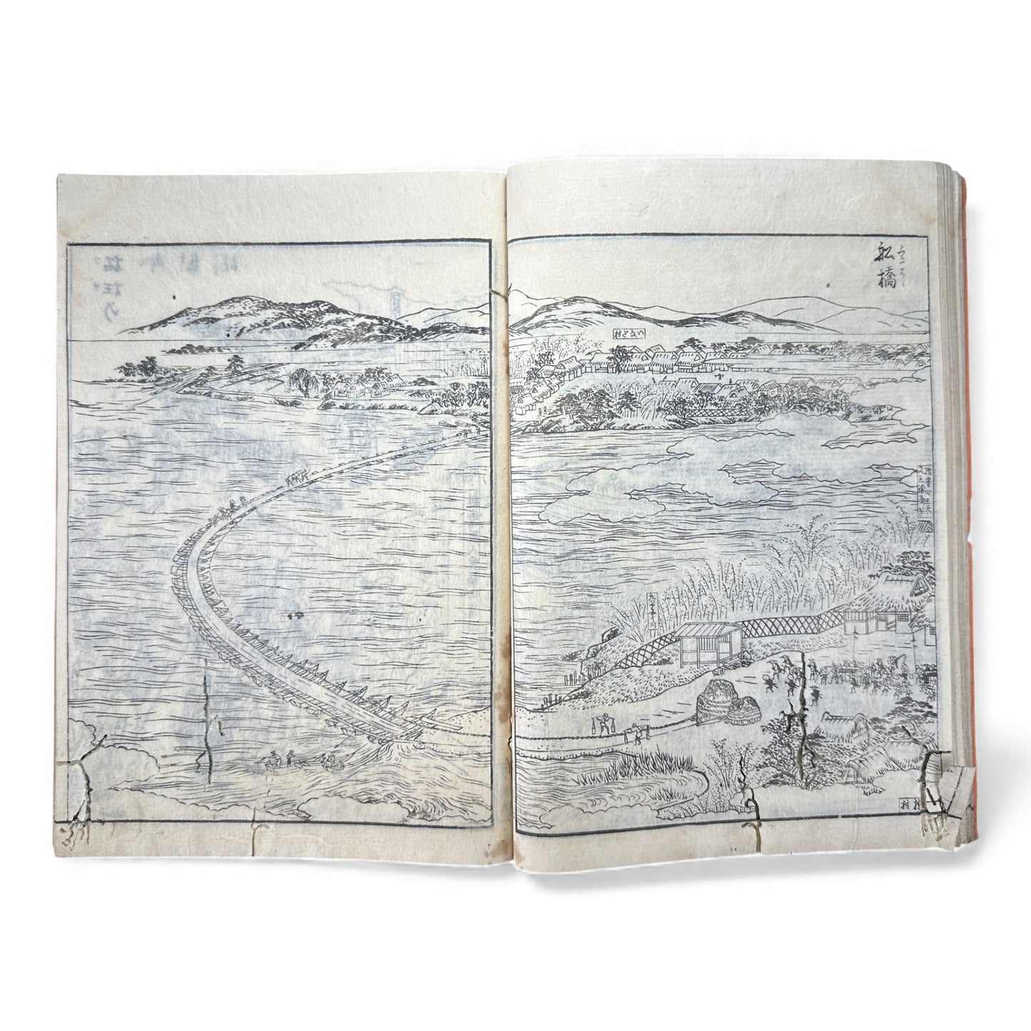 Nijūshihai Junpai Zue – Volume 2 Meiji Woodblock Book – 二十四輩順拝図会 巻二 越前加賀 – Illustrated Buddhist Pilgrimage Guide (c.19th Century) - B158