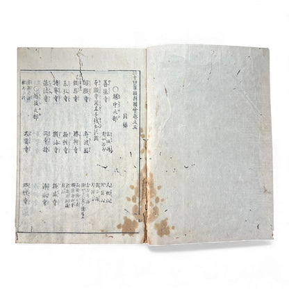 Nijūshihai Junpai Zue – Volume 3 Meiji Woodblock Book – 二十四輩順拝図会 巻三 越中越後 – Illustrated Buddhist Pilgrimage Guide (c.19th Century)- B159
