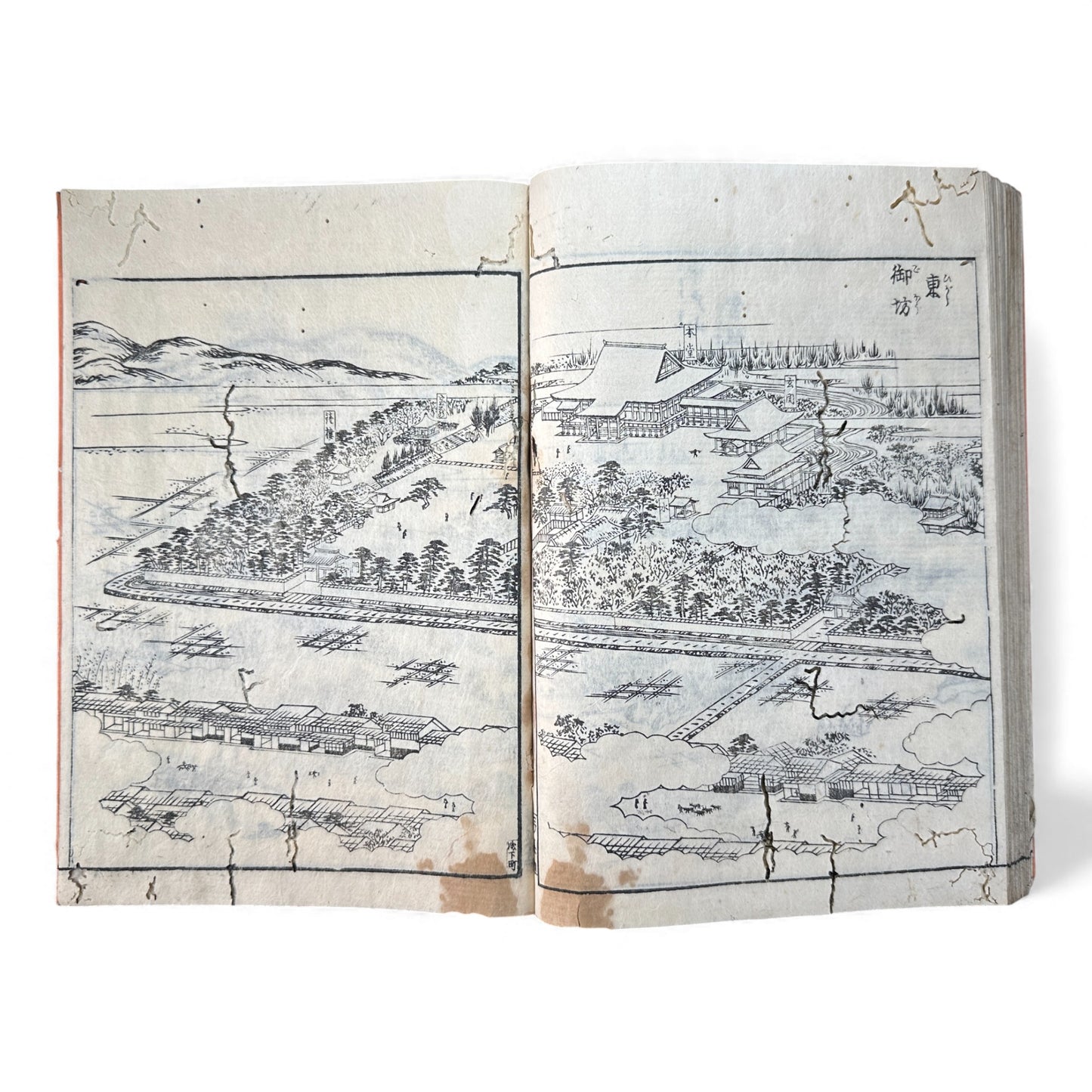 Nijūshihai Junpai Zue – Volume 3 Meiji Woodblock Book – 二十四輩順拝図会 巻三 越中越後 – Illustrated Buddhist Pilgrimage Guide (c.19th Century)- B159
