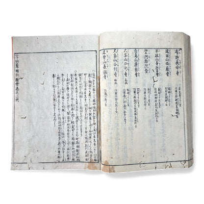 Nijūshihai Junpai Zue – Volume 3 Meiji Woodblock Book – 二十四輩順拝図会 巻三 越中越後 – Illustrated Buddhist Pilgrimage Guide (c.19th Century)- B159