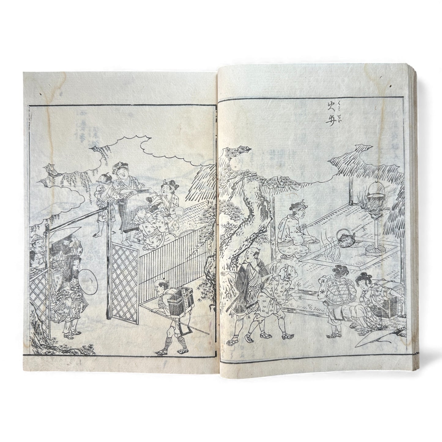 Nijūshihai Junpai Zue – Volume 4 Meiji Woodblock Book– 二十四輩順拝図会 巻四 越後 – Illustrated Buddhist Pilgrimage Guide (19th Century) - B160