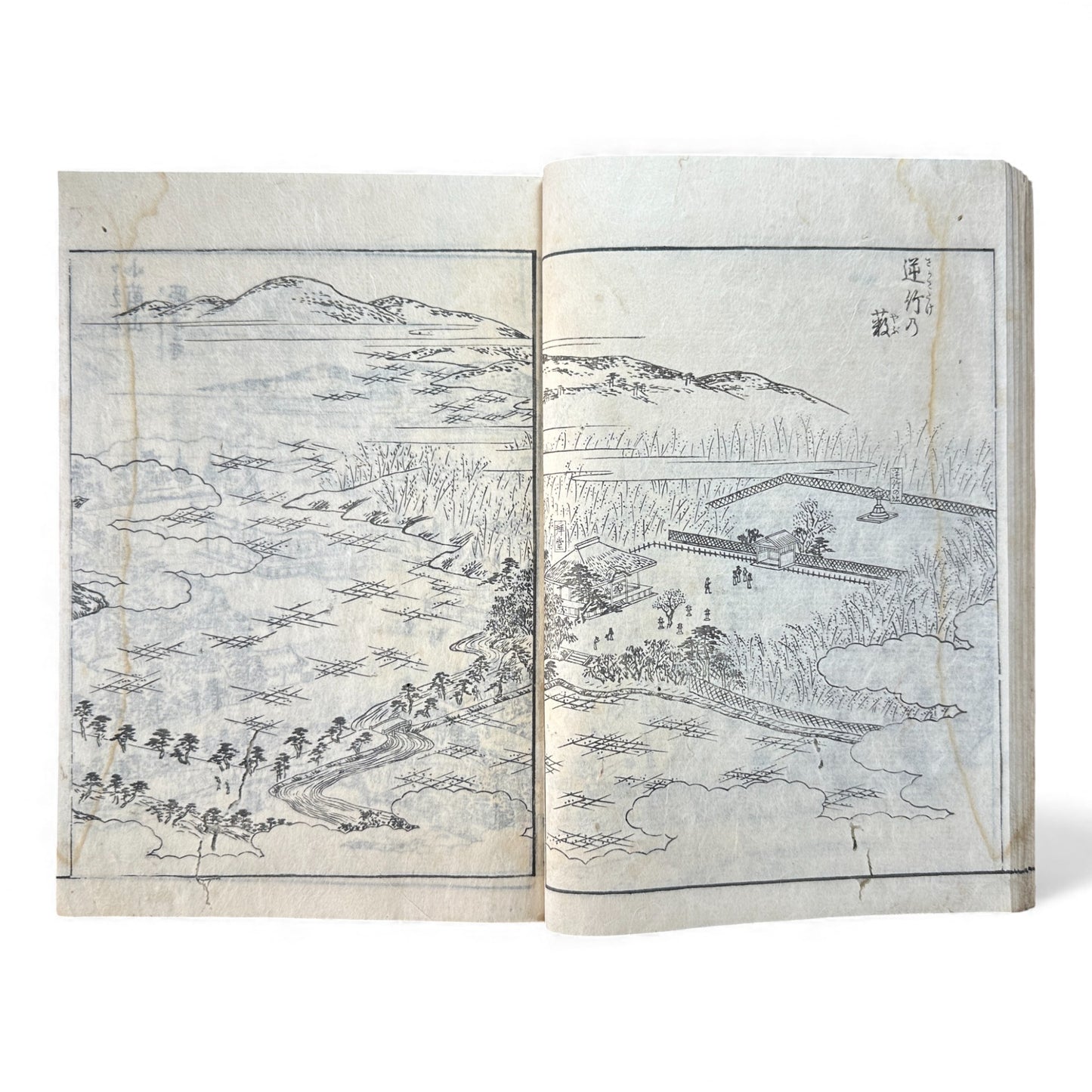 Nijūshihai Junpai Zue – Volume 4 Meiji Woodblock Book– 二十四輩順拝図会 巻四 越後 – Illustrated Buddhist Pilgrimage Guide (19th Century) - B160