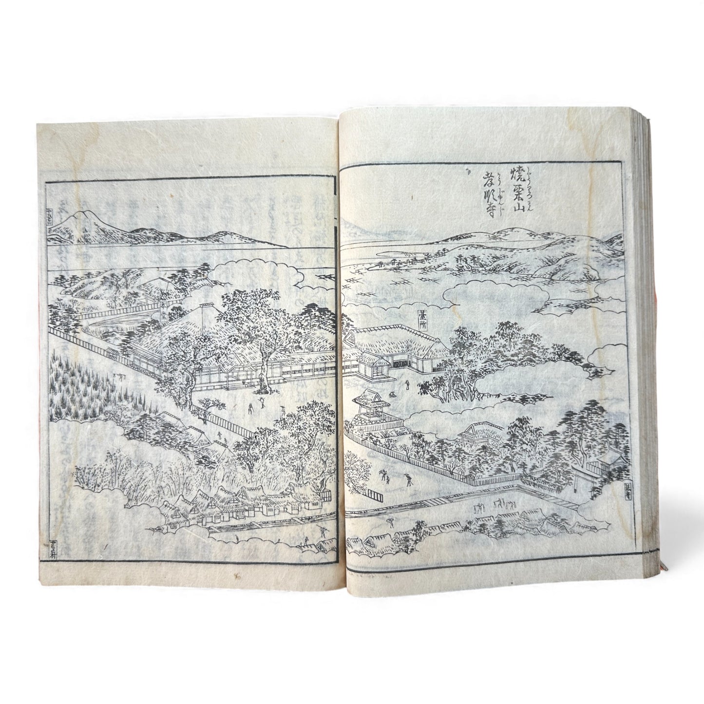 Nijūshihai Junpai Zue – Volume 4 Meiji Woodblock Book– 二十四輩順拝図会 巻四 越後 – Illustrated Buddhist Pilgrimage Guide (19th Century) - B160