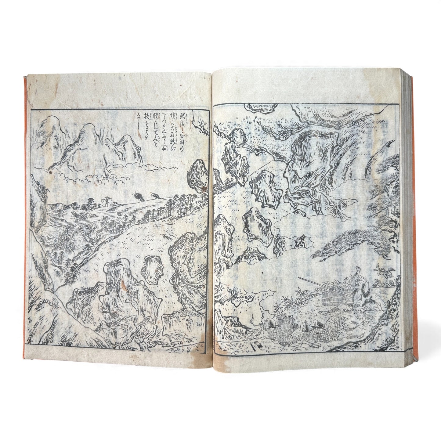 Nijūshihai Junpai Zue – Volume 4 Meiji Woodblock Book– 二十四輩順拝図会 巻四 越後 – Illustrated Buddhist Pilgrimage Guide (19th Century) - B160