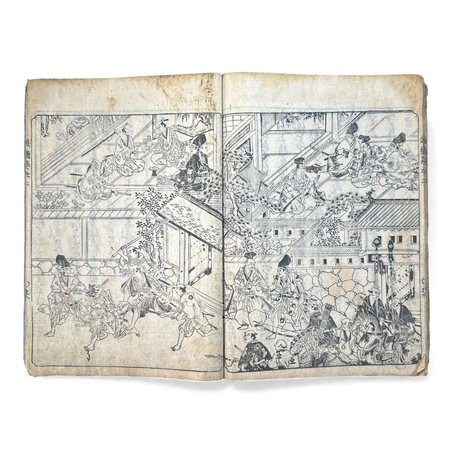 Edo Period Illustrated Samurai Chronicle – Buroku Sōkyūki 武徳録倉旧記 – Part 2 (奏之第二) – Japanese Woodblock Book - B166