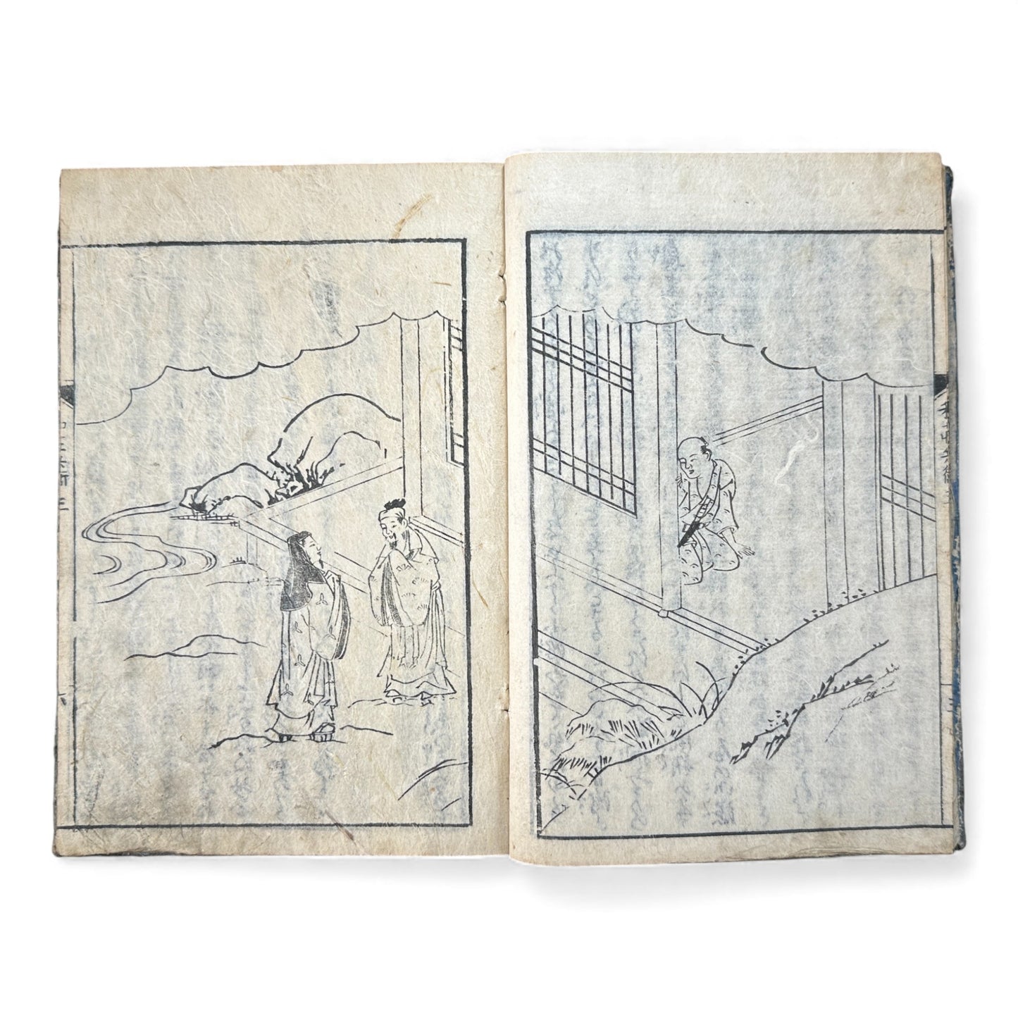 Edo Period Japanese Woodblock Book – Rikoku Kidan 理國奇談 – Washō Hyōe Series 和荘兵衛編 – Volume “Hei” 兵 – Katō Shūboku 加藤周木 - B167