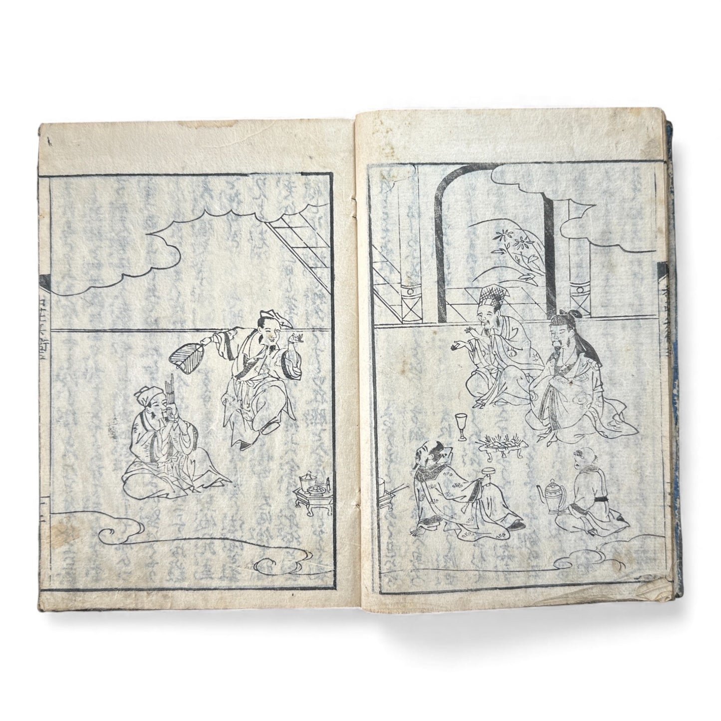 Edo Period Japanese Woodblock Book – Rikoku Kidan 理國奇談 – Washō Hyōe Series 和荘兵衛編 – Volume “Hei” 兵 – Katō Shūboku 加藤周木 - B167