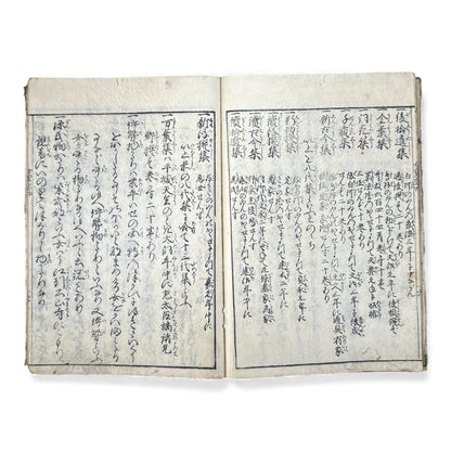 Edo Period Illustrated Book – Higashiyama Mura Taishi Hanagoyomi 東山村太子花暦 – Japanese Woodblock Print Book - B169