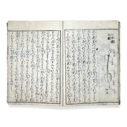 Edo Period Illustrated Book – Higashiyama Mura Taishi Hanagoyomi 東山村太子花暦 – Japanese Woodblock Print Book - B169