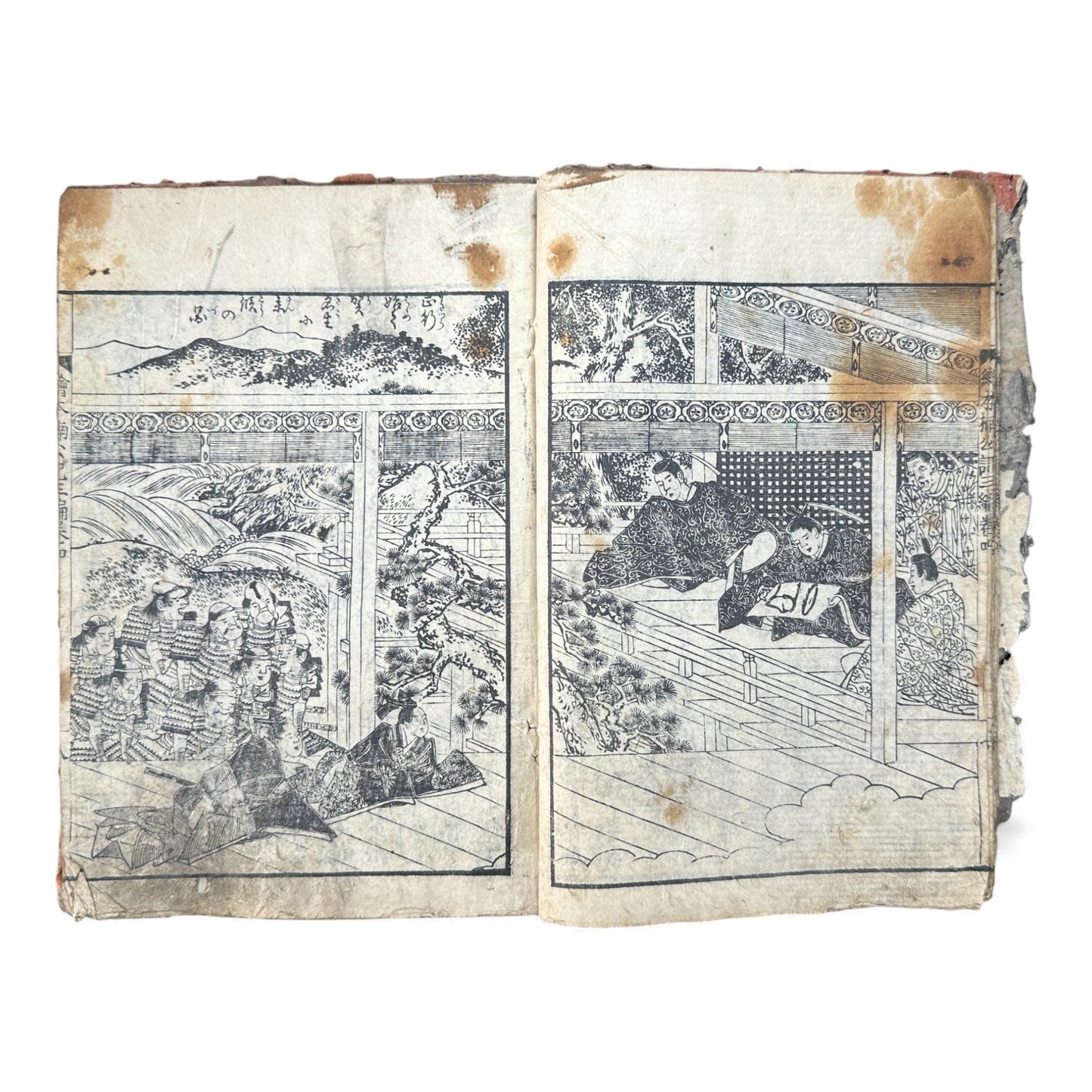 Ehon Nankōki – Volume 4 – Edo Period Japanese Illustrated Samurai Book – 絵本楠公記 編巻之四 - B171