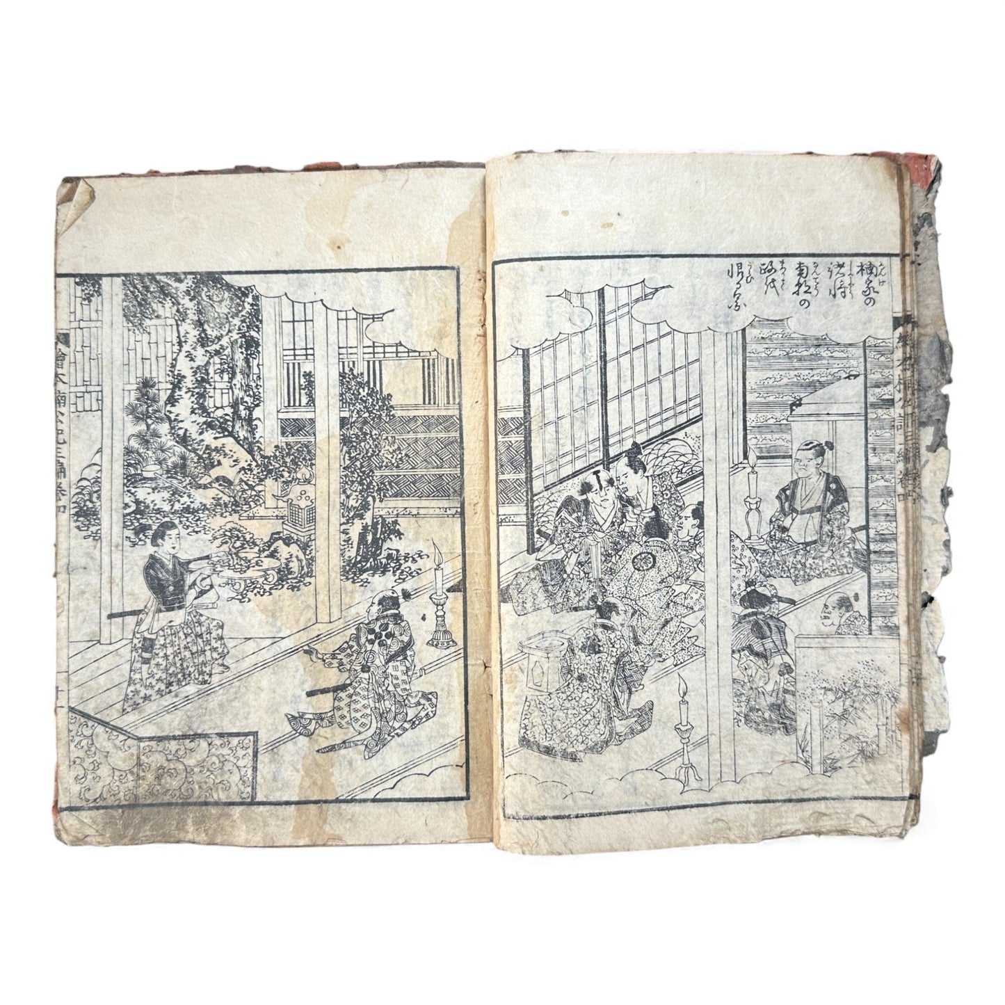 Ehon Nankōki – Volume 4 – Edo Period Japanese Illustrated Samurai Book – 絵本楠公記 編巻之四 - B171