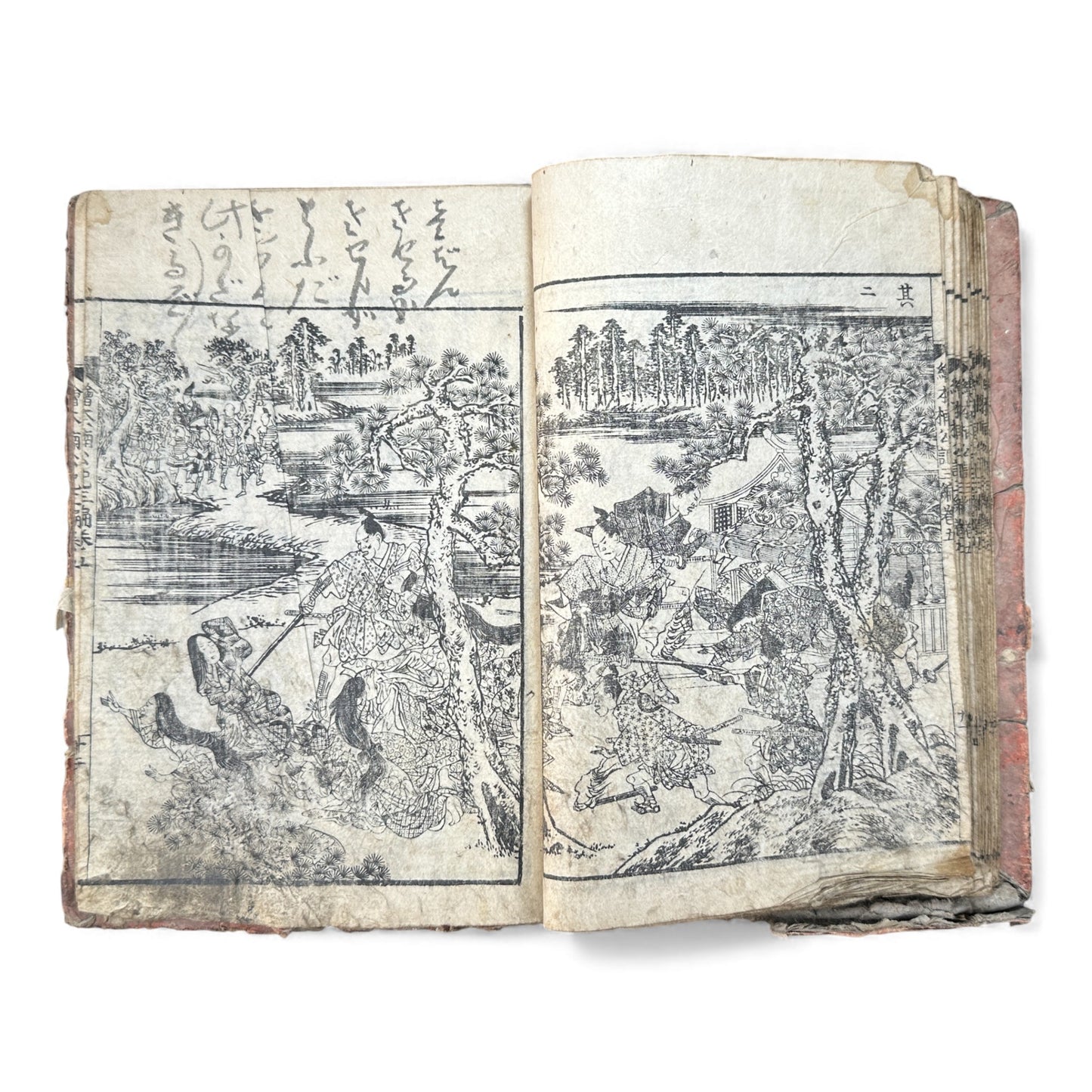 Ehon Nankōki – Third Series – Volume 5 – Edo Period Japanese Illustrated Samurai Book – 絵本楠公記 三編 巻五 - B172