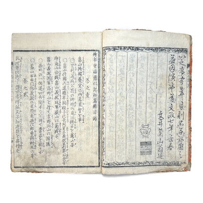 Ehon Ōnin-ki – Edo Period Illustrated Woodblock Book on the Ōnin War – 繪本應仁記 初編 巻之壹 (c.18th Century) - B174