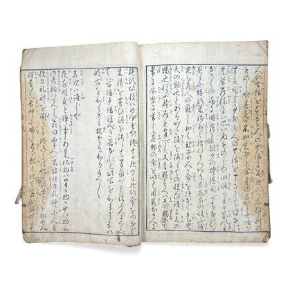 Nihon Kibon (日本紀聞) | Edo Period Japanese Illustrated Book | Handwritten & Woodblock Printed - B180