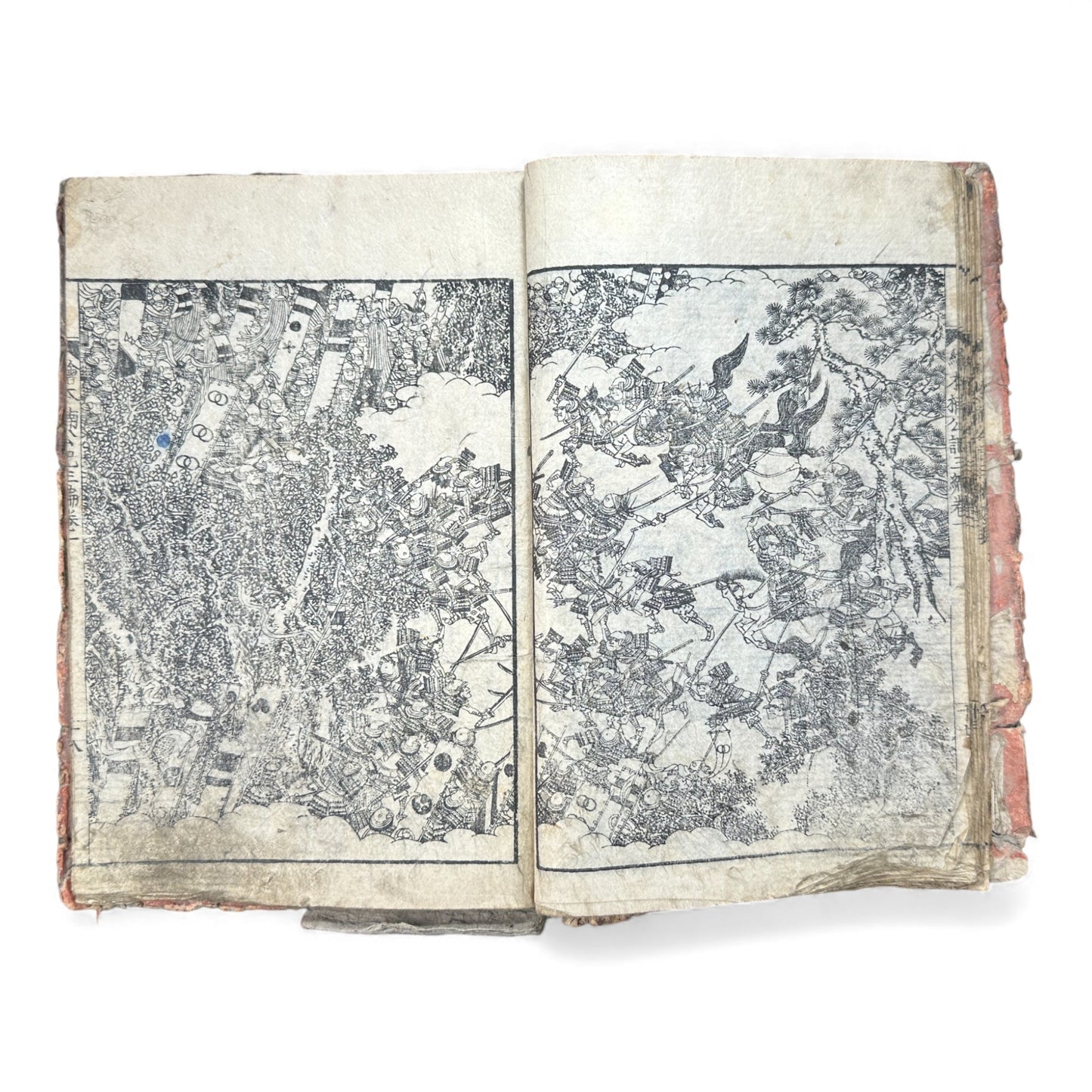 Ehon Kusunoki Masashige Ki | Edo Period Samurai War Chronicle | Japanese Illustrated Book - B181