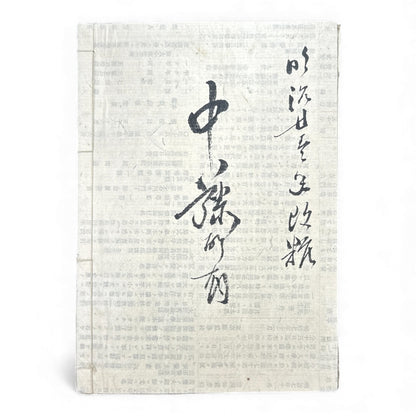 Tōei Meika Shōsetsu (唐永名家小説) | Edo Period Japanese Fiction Book | Woodblock Print - B182