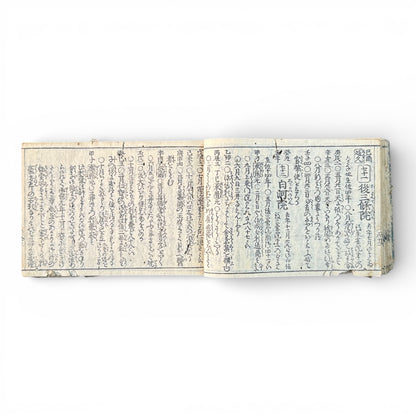 Edo Period Japanese Woodblock Book – Illustrated Historical & Shrine Text – Folded Binding – 18th–19th Century - B184