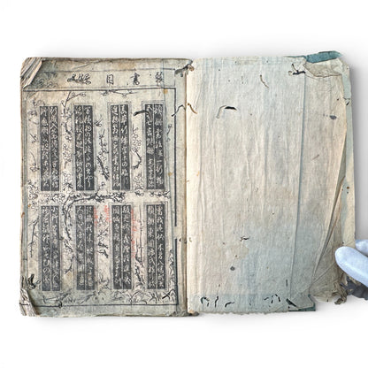 Edo Period Japanese Woodblock Book – Illustrated Moral Tales, Customs & Classical Texts – Late 18th to Early 19th Century - B189