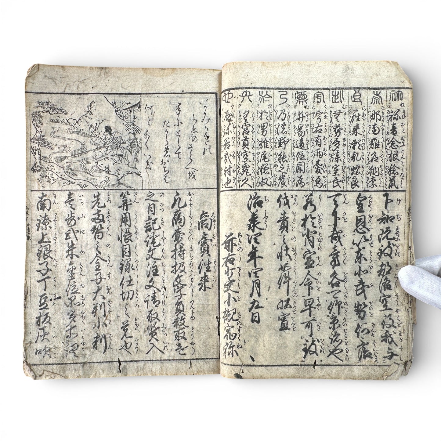 Edo Period Japanese Woodblock Book – Illustrated Moral Tales, Customs & Classical Texts – Late 18th to Early 19th Century - B189