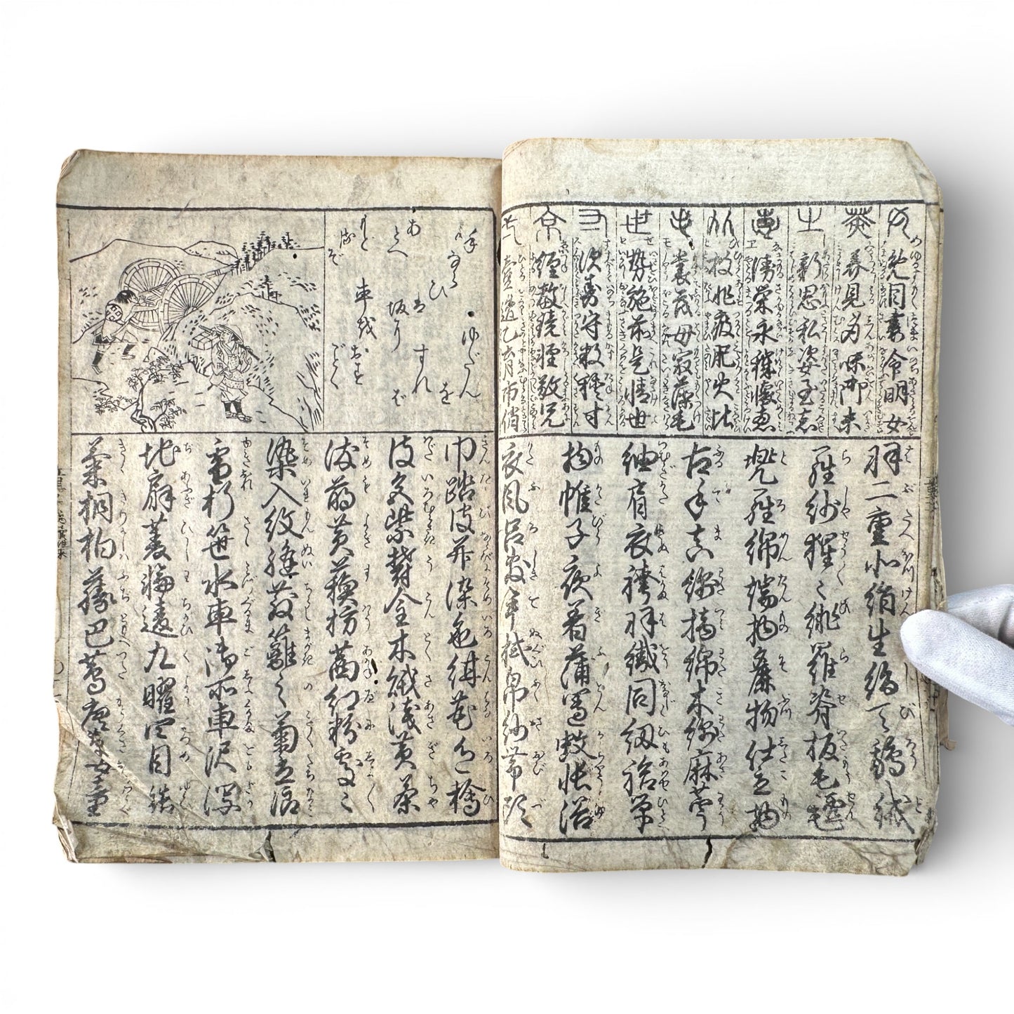 Edo Period Japanese Woodblock Book – Illustrated Moral Tales, Customs & Classical Texts – Late 18th to Early 19th Century - B189